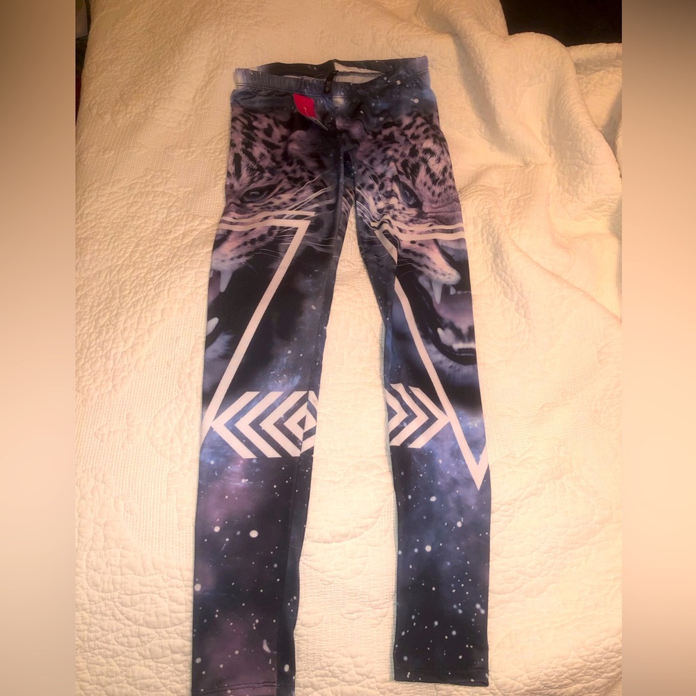 NWT- galaxy leggings
